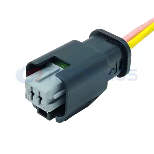 Auto Parts Automotive Waterproof Wire Harness Terminal Connector for BMW 2-Pin Female 1801175-7 - image 4